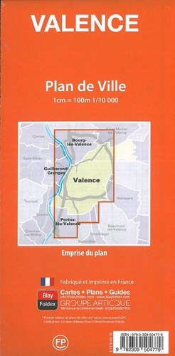 Valence. 1/10 000  Edition 2019