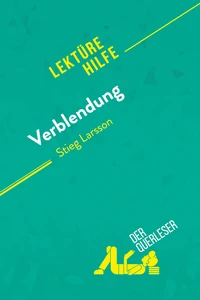 Verblendung von Stieg Larsson (Lektürehilfe)