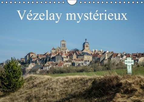 Vézelay mystérieux. Calendrier perpétuel A4 horizontal