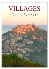 VILLAGES Occitanie (Calendrier mural 2026 DIN A3 horizontal), CALVENDO calendrier mensuel