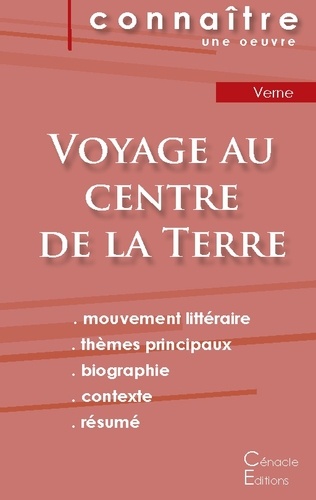 Jules Verne - Voyage au centre de la Terre - Fiche de lecture.