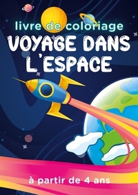  Books on Demand - Voyage dans l'espace - 30 grands dessins à colorier pour enfant à partir de 4 ans.