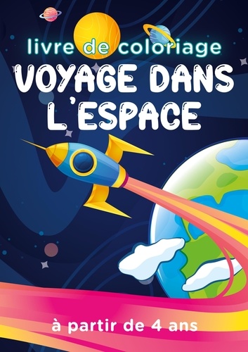 Voyage dans l'espace. 30 grands dessins à colorier pour enfant à partir de 4 ans