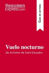  ResumenExpress - Guía de lectura  : Vuelo nocturno de Antoine de Saint-Exupéry (Guía de lectura) - Resumen y análisis completo.