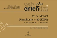 W. A. Mozart Symphonie n° 40 (K550)