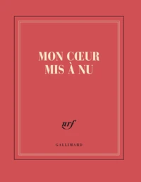 Carnet carré couleur - mon cœur mis à nu