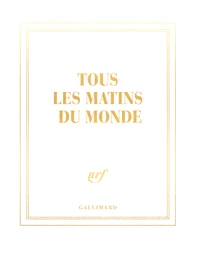 Carnet carré couleur - tous les matins du monde
