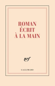 CARNET LIGNÉ "ROMAN ÉCRIT À LA MAIN"