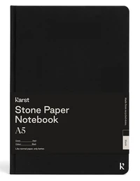 Carnet rigide A5 noir uni