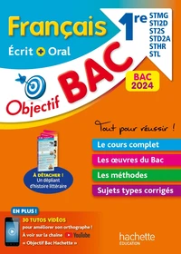Français écrit et oral 1res STMG - STI2D - ST2S - STL - STD2A - STHR