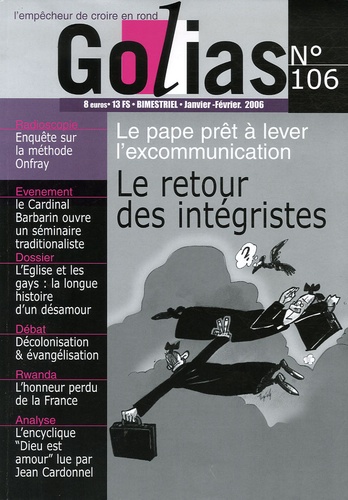 Jean Molard - Golias Magazine N° 106, Janvier-Févr : Le retour des intégristes.