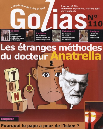 Christian Terras - Golias Magazine N° 110, Septembre-Oc : Les étranges méthodes du docteur Anatrella.