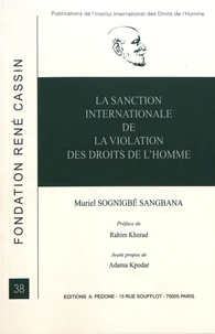 La sanction internationale de la violation des droits de l'homme