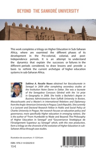 Beyond the Sankoré university. Lessons from Pre-colonial higher-education in Sub-Saharan Africa