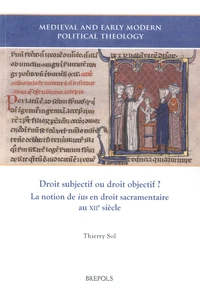Droit subjectif ou droit objectif ?