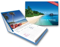 L'agenda-calendrier Coins de paradis 2015