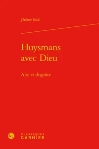 Huysmans avec dieu