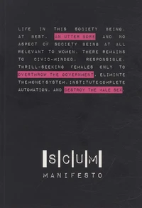 SCUM Manifesto