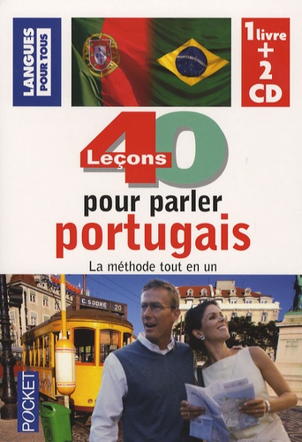 Solange Parvaux - 40 leçons pour parler portugais - La méthode tout en un. 2 CD audio