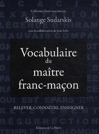 Vocabulaire du maitre franc-maçon