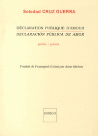 Soledad Cruz Guerra - Déclaration publique d'amour.