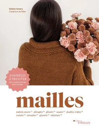 Mailles endroit, envers, allongées, glissées, soulevées, croisées, enveloppées, nouées, ajoutées, rabattues