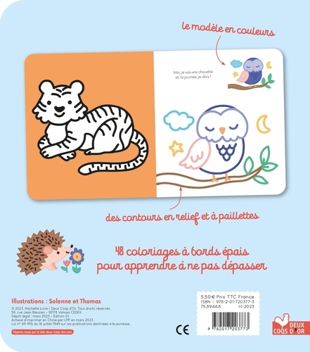 Livre coloriage animaux pour enfants - À partir de 2 ans: Cahier de dessin  pour les enfants, 60 dessins animaux pour les petits