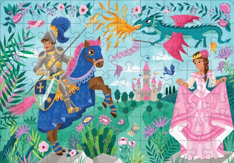Puzzle chevalier & dragon