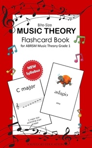  Solfeggio Education - Bite-Size Music Theory Flashcard Book for ABRSM Music Theory Grade 1.
