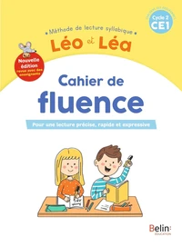 Français CE1 Cahier de fluence Léo et Léa Méthode syllabique