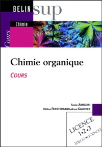 Sonia Amigoni - Chimie organique - Cours.
