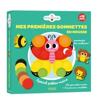 Mes premières gommettes mousse   Reconnais les couleurs !