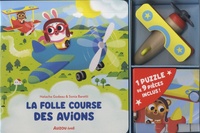 Sonia Baretti et Natacha Godeau - Mon coffret d'aviation - La folle course des avions ; Avec 1 puzzle et 1 avion en bois.