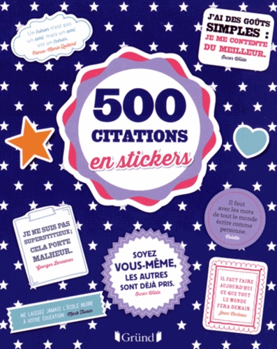 Sonia Feertchak - 500 citations en stickers.