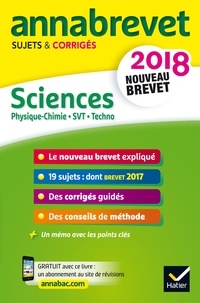 Sonia Madani et Joël Carrasco - Physique-chimie, SVT, technologie 3e - Sujets & corrigés.