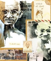 Sonia Privat - Carnet rigide Gandhi.