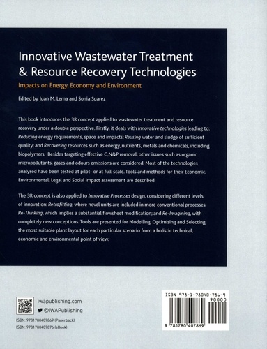 Innovative Wastewater Treatment & Resource Recovery Technologies. Impacts on Energy, Economy and Environment