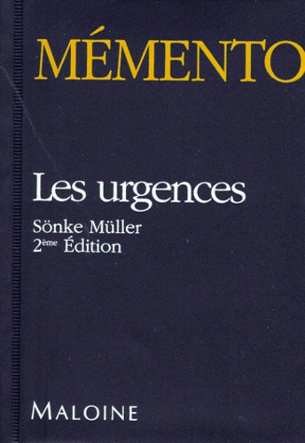 Sonke Muller - Les urgences.