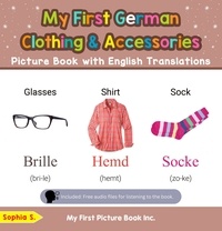  Sophia S. - My First German Clothing &amp; Accessories Picture Book with English Translations - Teach &amp; Learn Basic German words for Children, #9.