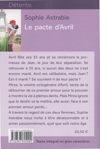Le pacte d'Avril de Sophie Astrabie - Grand Format - Livre - Decitre