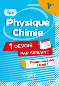 Spé physique-chimie 1re
