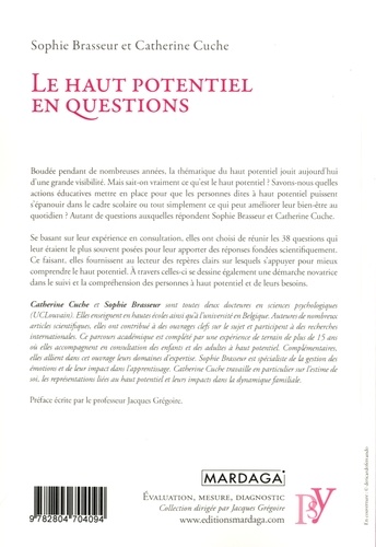 Le haut potentiel en questions