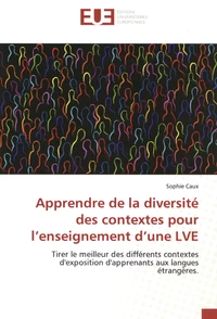 Apprendre de la diversité des contextes pour l'enseignement d'une LVE