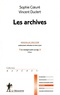 Sophie Coeuré et Vincent Duclert - Les archives.