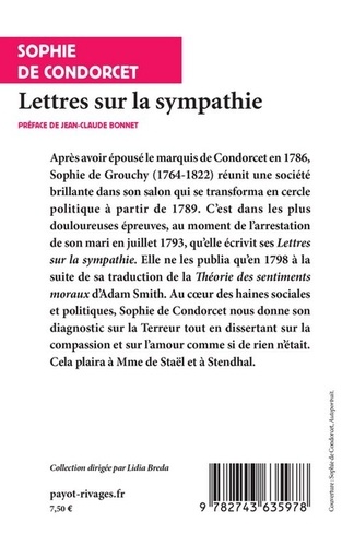 Lettres sur la sympathie