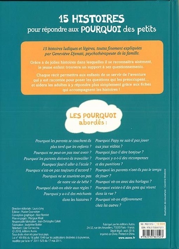 15 histoires pour répondre aux questions des petits