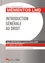 Introduction générale au droit  Edition 2017-2018