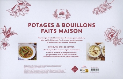 Potages bouillons maison Coffret avec Sophie