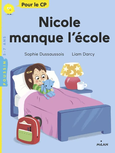 Couverture de Nicole manque l'école