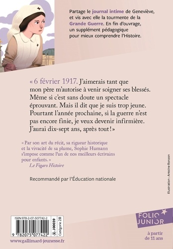 Infirmière pendant la Première Guerre mondiale. Journal de Geneviève Darfeuil, Houlgate-Paris, 1914-1918